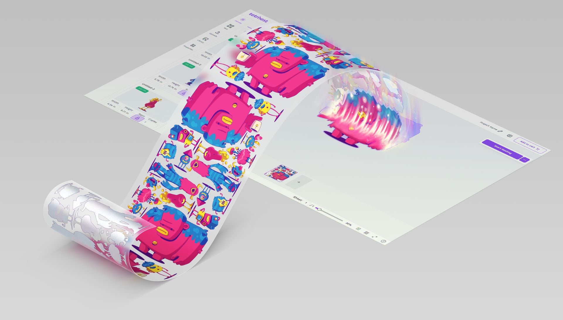 Rolling Gang Sheet Builder – Utter Color